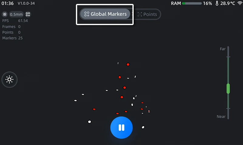 EinScan Rigil 22 01Global Marker Alignment