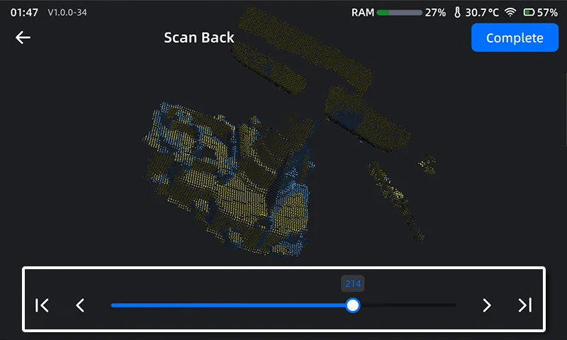 EinScan Rigil 26 05Scan Rewind
