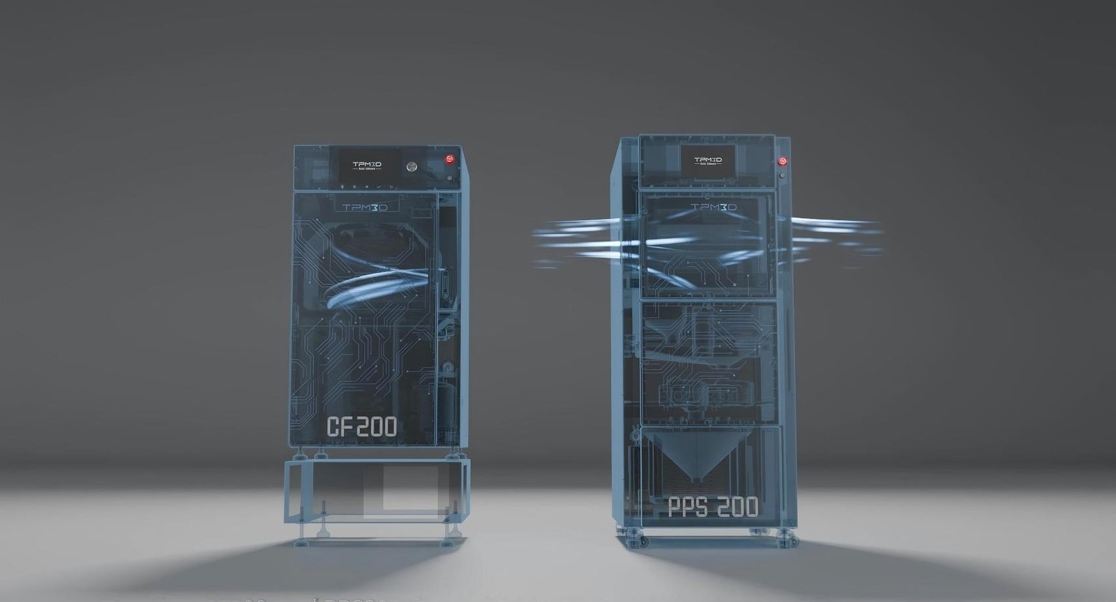 TPM3D lança CF200+PPS200: nova solução compacta e profissional para impressão 3D SLS 2 clean and efficient powder handling of CF200 and PPS 200 sls printers1 副本