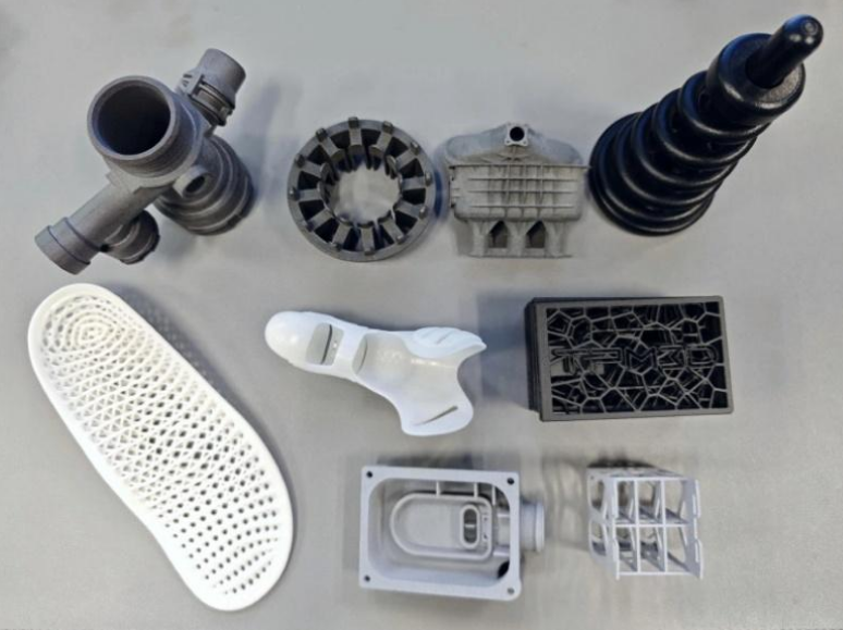 As impressoras SLS da TPM3D trabalham com ampla gama de materiais.